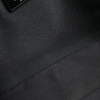 Chanel Chain Tote Quilted CC Logo Large Shopping Caviar Leather Black — view 9