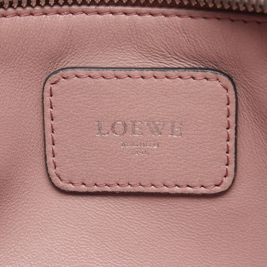 Loewe Handbag Amazona 28 Mauve Pink Leather — view 4