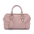 Loewe Handbag Amazona 28 Mauve Pink Leather