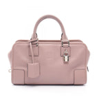 Loewe Handbag Amazona 28 Mauve Pink Leather