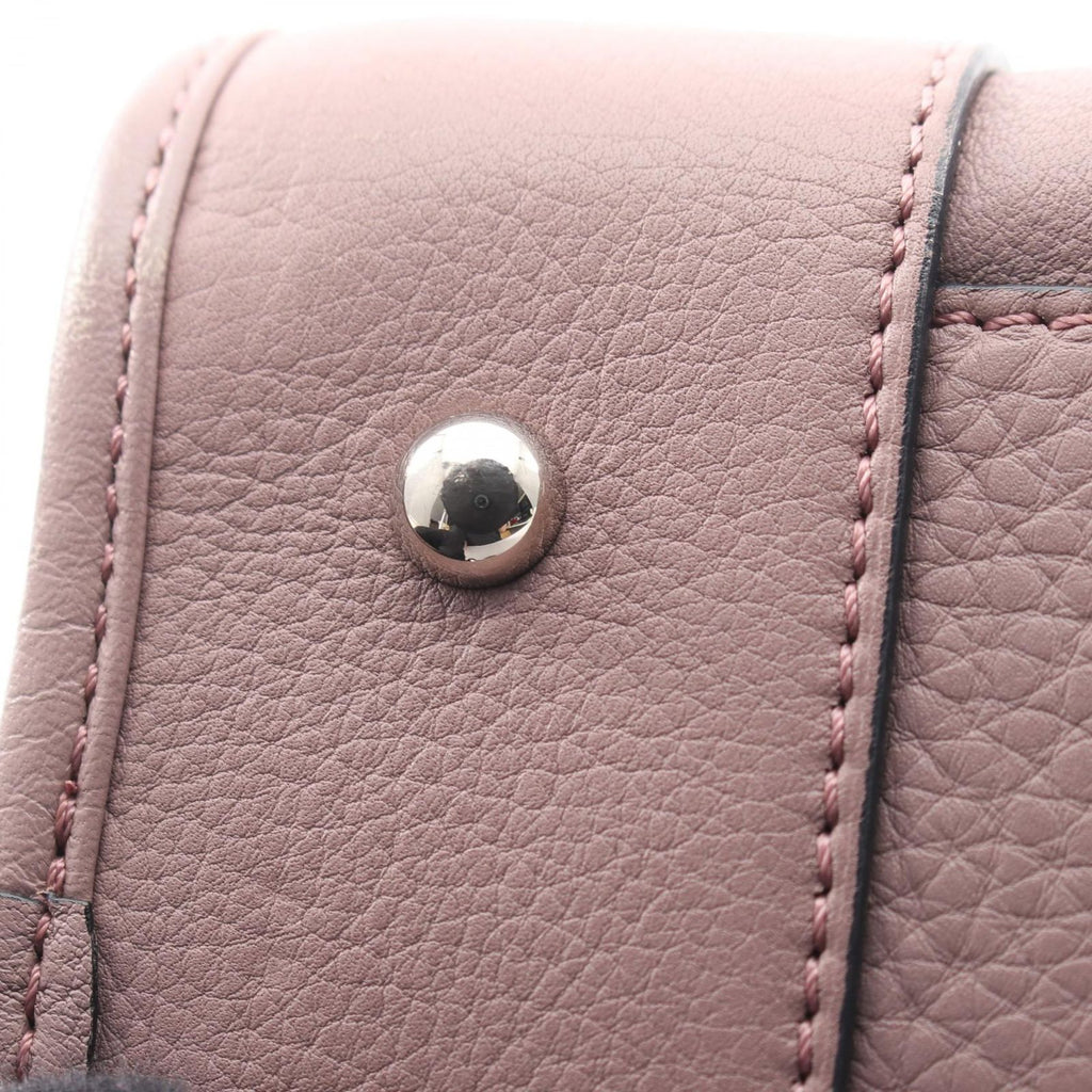 Loewe Handbag Amazona 28 Mauve Pink Leather — view 7