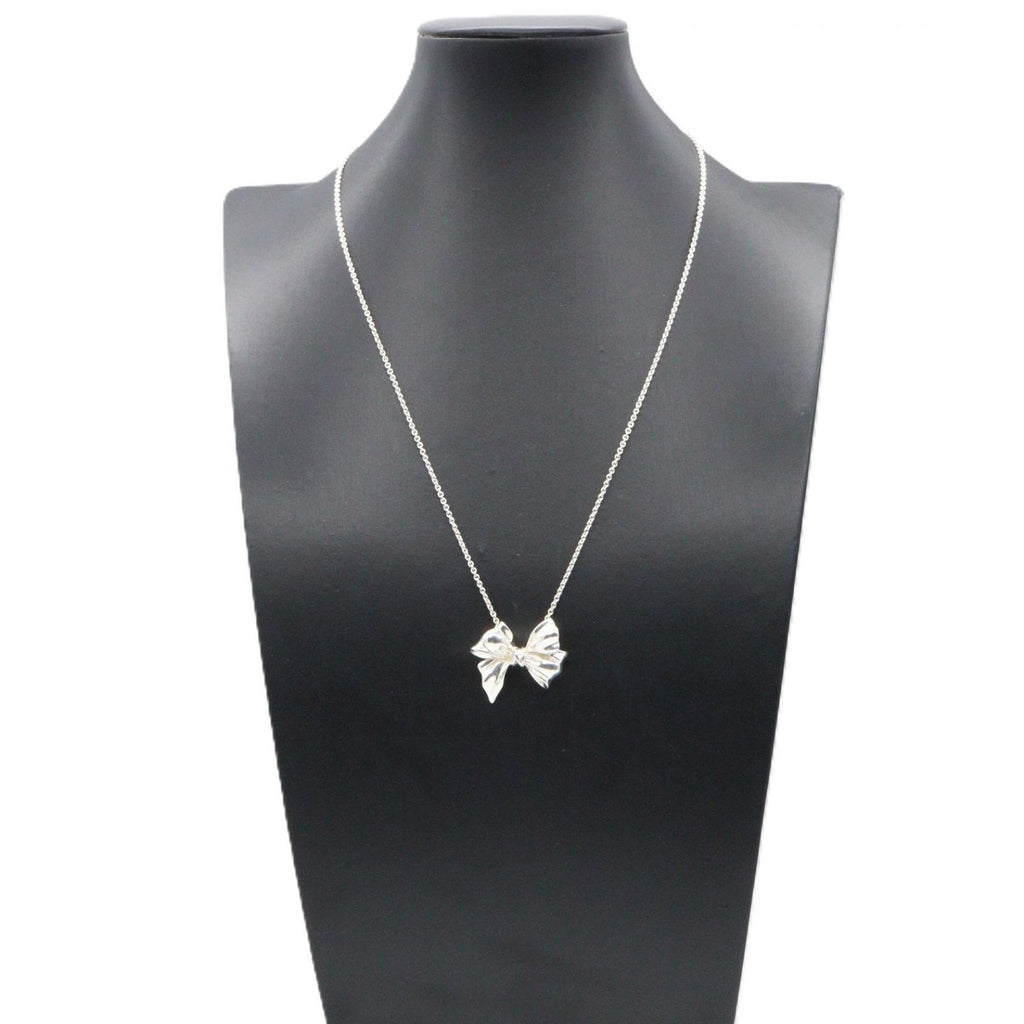 Tiffany & Co Necklace Ribbon 46 cm 925 Sterling Silver — view 6