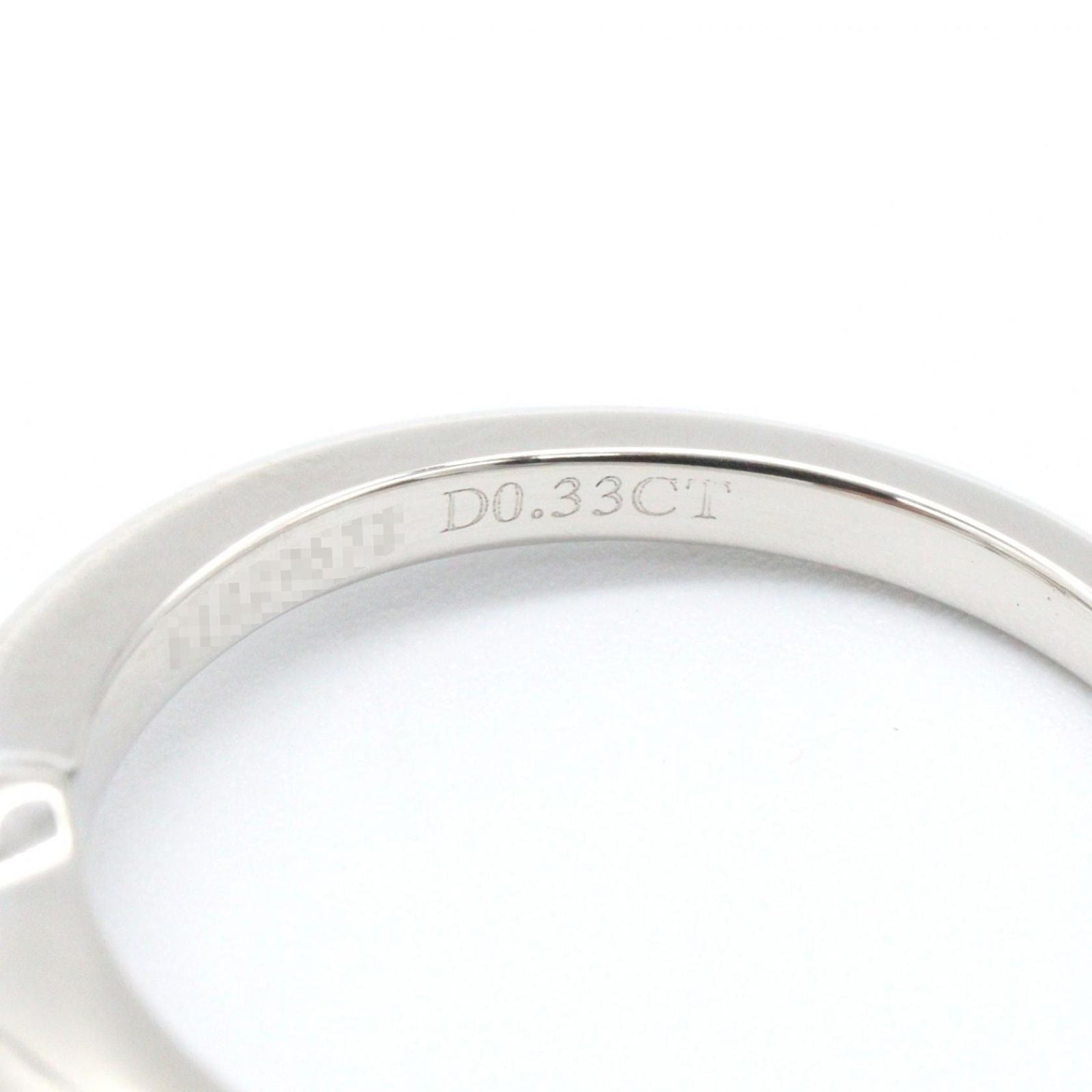 Tiffany & Co Ring Square Princess Diamond Platinum — view 5