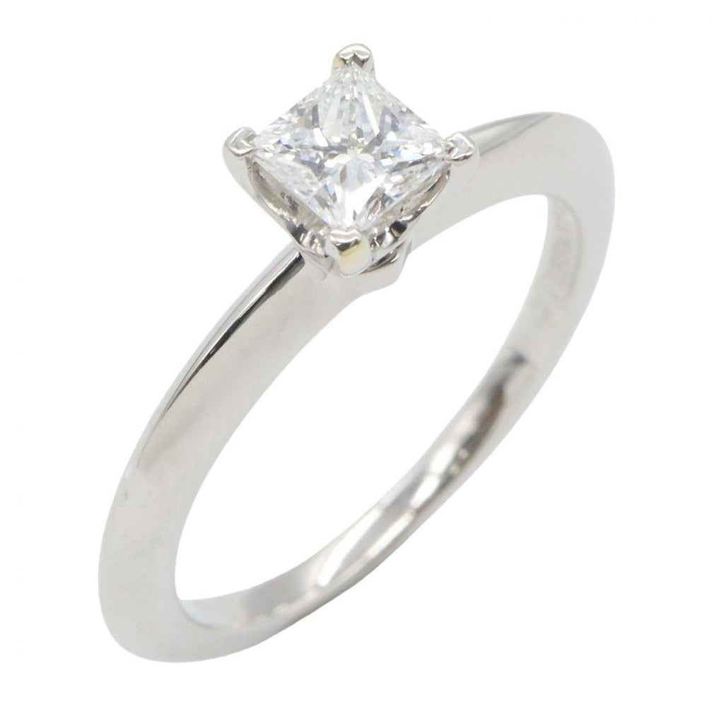 Tiffany & Co Ring Square Princess Diamond Platinum