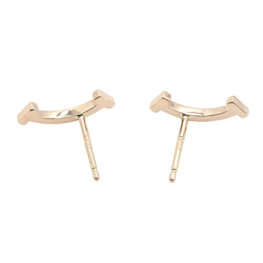 Tiffany & Co Earrings T Smile Mini 18k Pink Gold — view 3