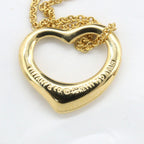 Tiffany & Co Necklace Open Heart SM 40.5 18k — view 5