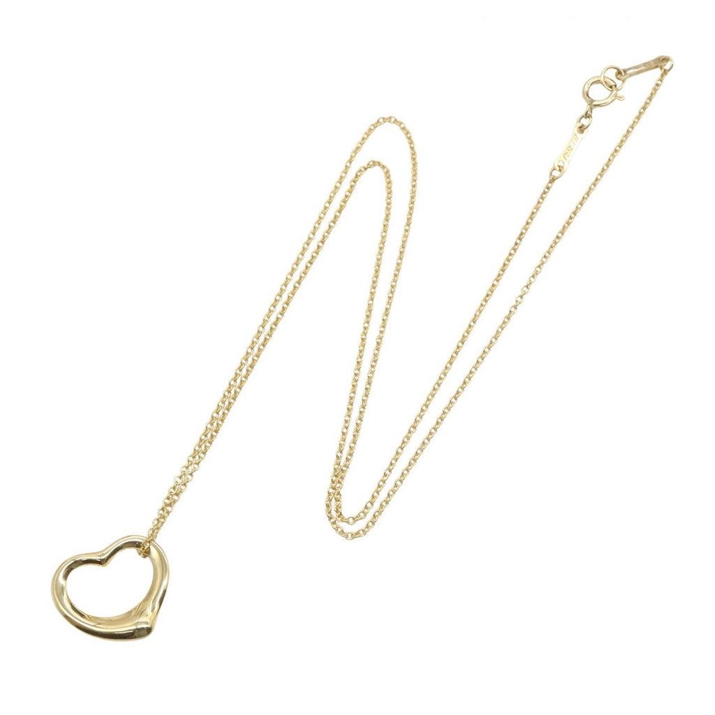 Tiffany & Co Necklace Open Heart SM 40.5 18k — view 2