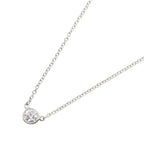 Tiffany & Co Necklace by the Yard 40 cm Platinum Diamond