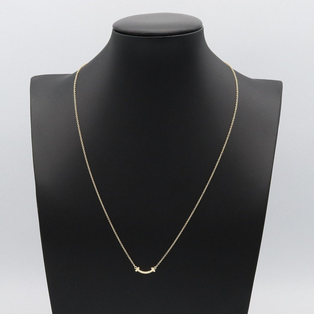 Tiffany & Co Necklace T Smile Mini 41 46.5 cm 18k — view 5