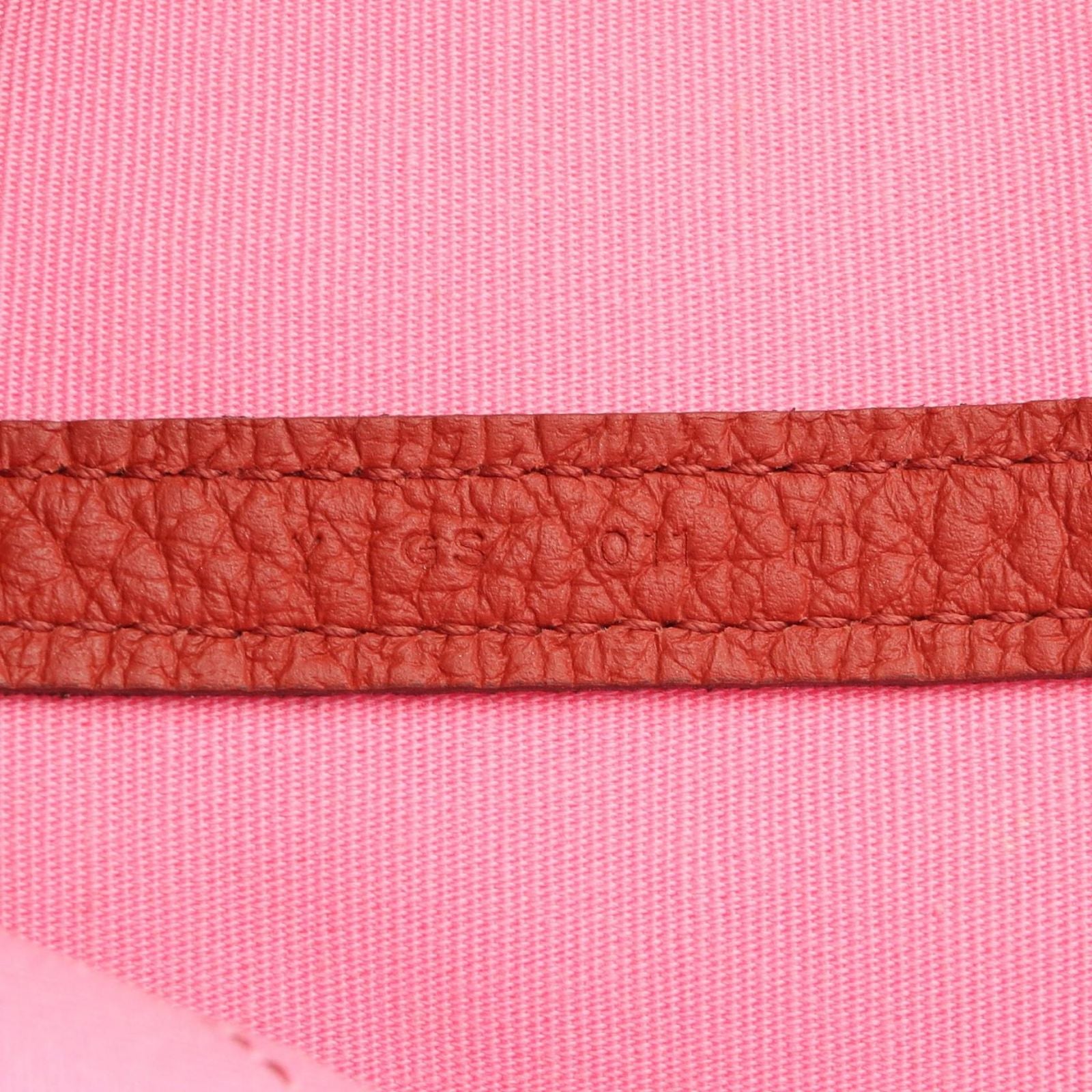 Hermes Tote Garden File PM Pink Rouge Ducese 2-Way — view 5