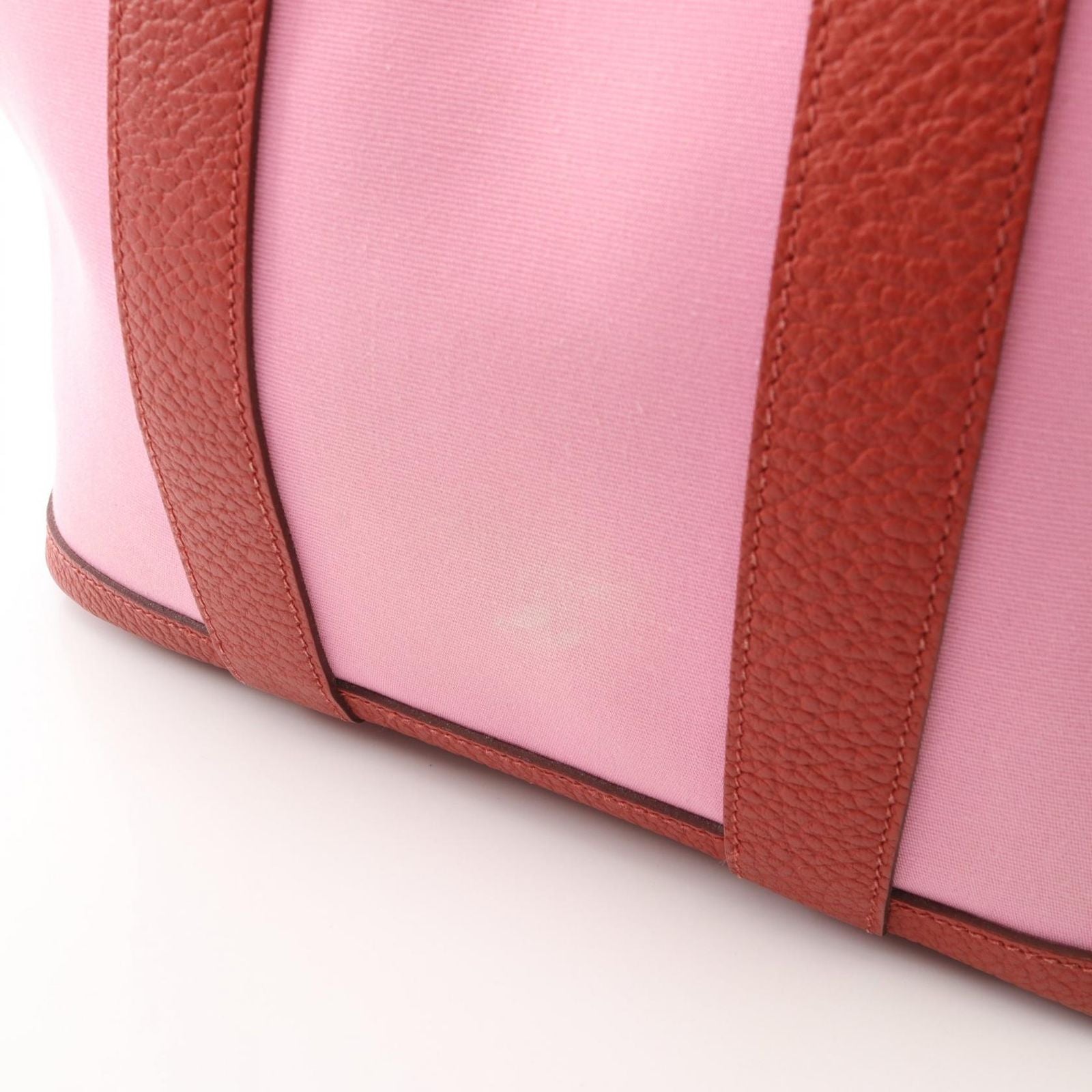 Hermes Tote Garden File PM Pink Rouge Ducese 2-Way — view 7