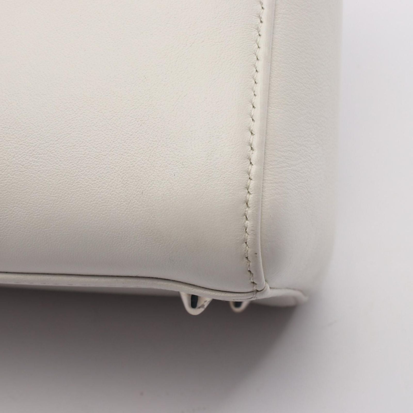 Dior Handbag Lady Dior Sequin Embroidery Patch 2-Way White Multi Leather Tote — view 7