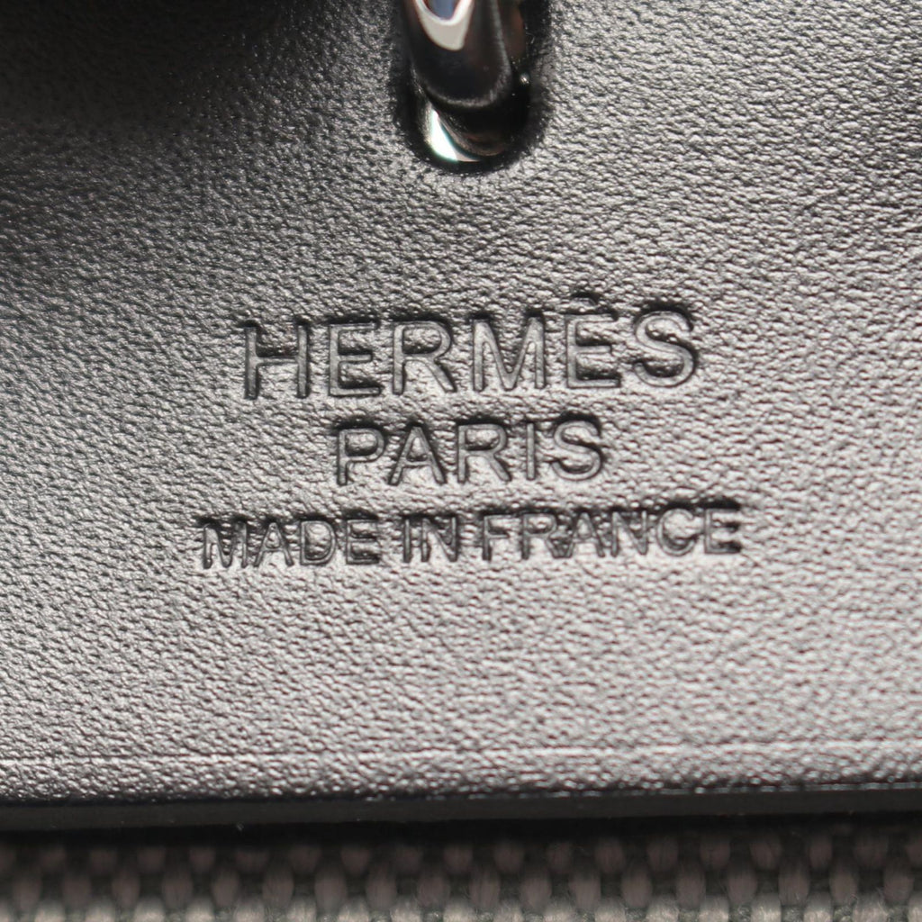 Hermes Handbag Herbag Zip PM 2-Way Gray Black Zip PM le Tourne — view 4