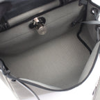 Hermes Handbag Herbag Zip PM 2-Way Gray Black Zip PM le Tourne — view 3