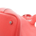 Hermes Handbag Picotin Lock Bougainvillea Leather — view 6