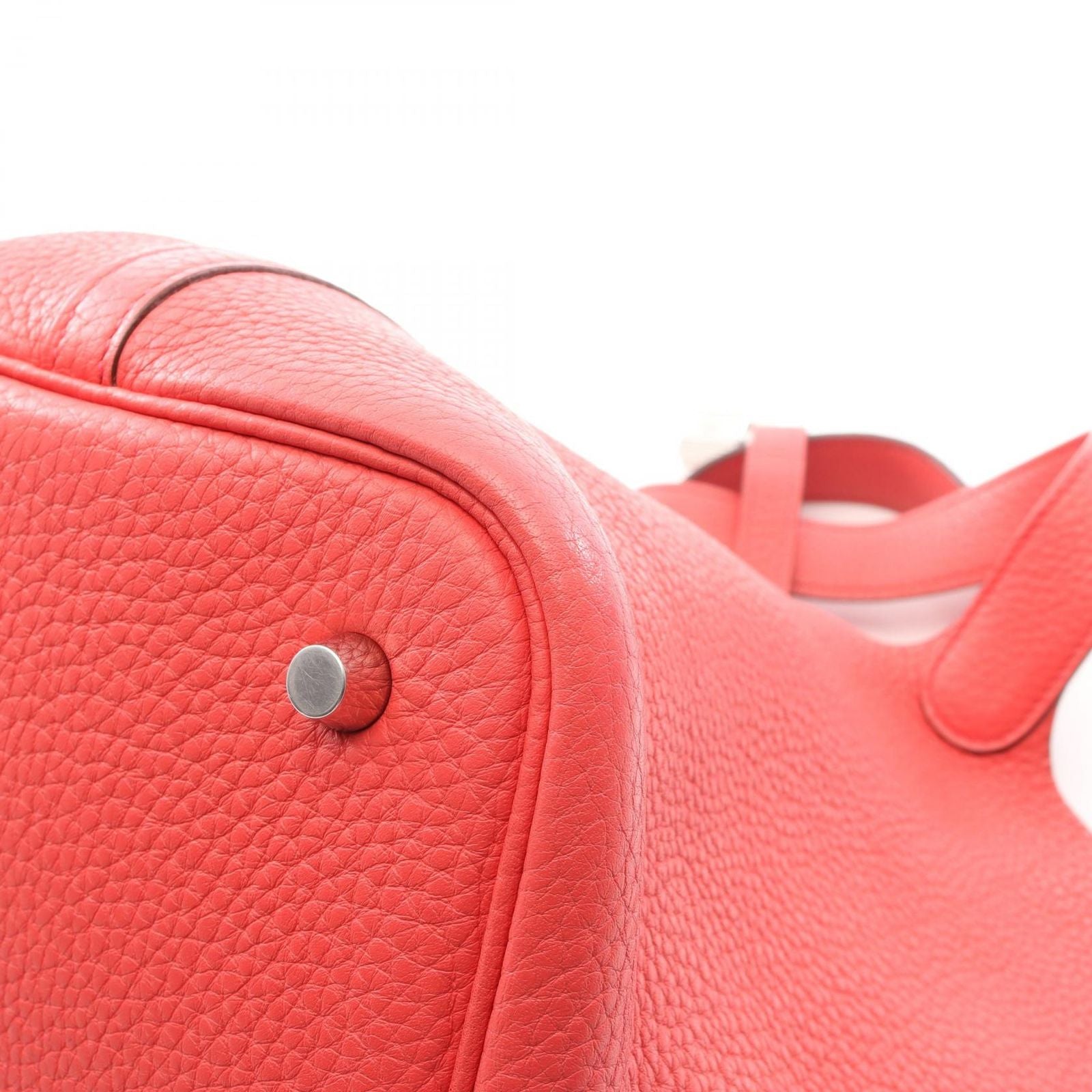 Hermes Handbag Picotin Lock Bougainvillea Leather — view 6