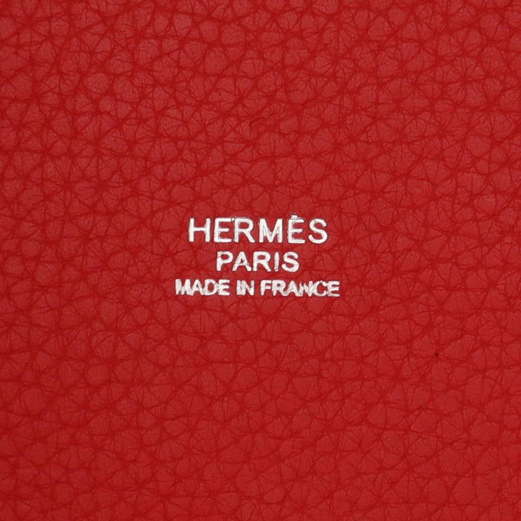 Hermes Handbag Picotin Lock Bougainvillea Leather — view 4