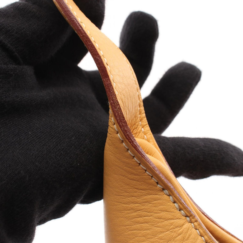 Hermes Shoulder Bag Trim 35 Jaune Leather — view 8