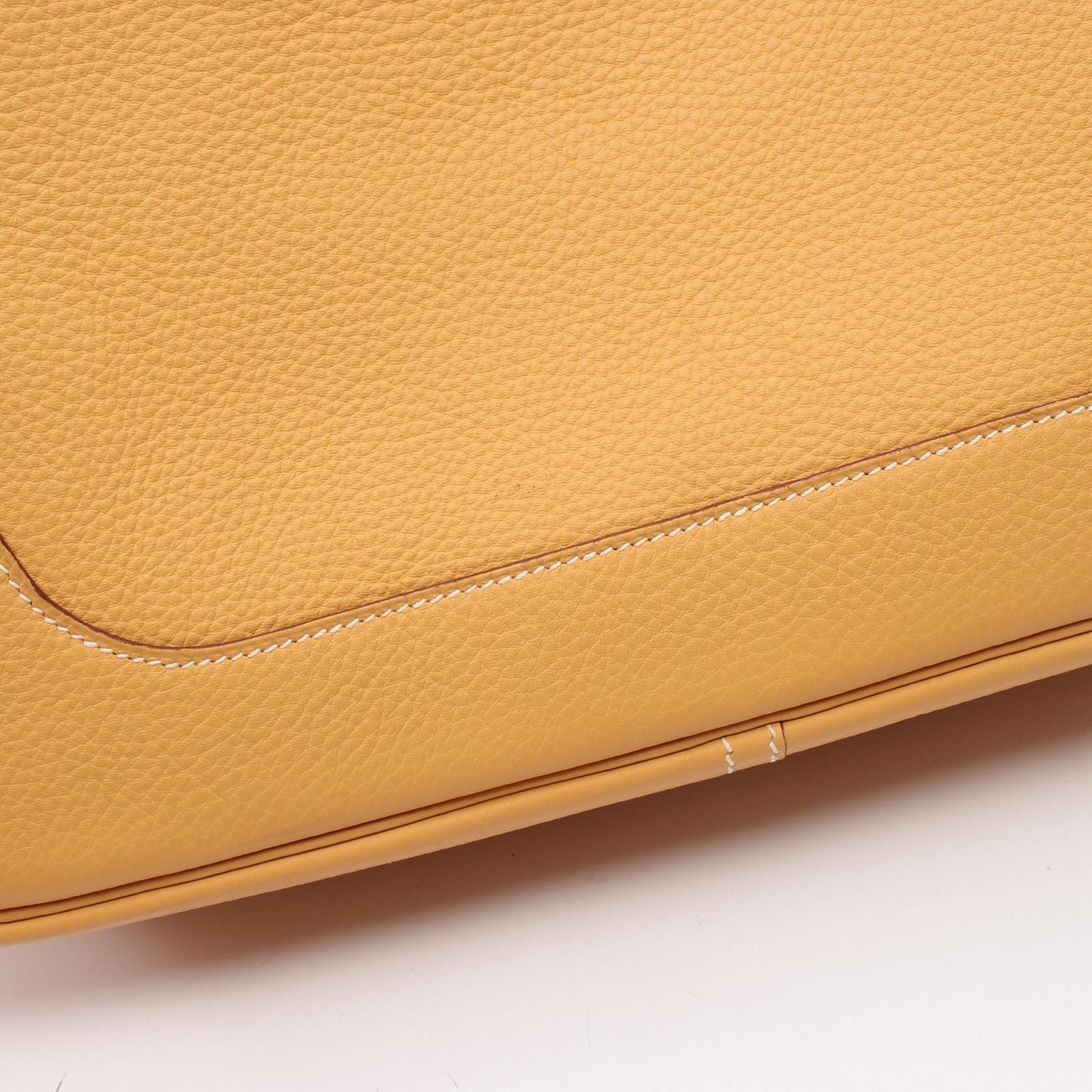 Hermes Shoulder Bag Trim 35 Jaune Leather — view 7