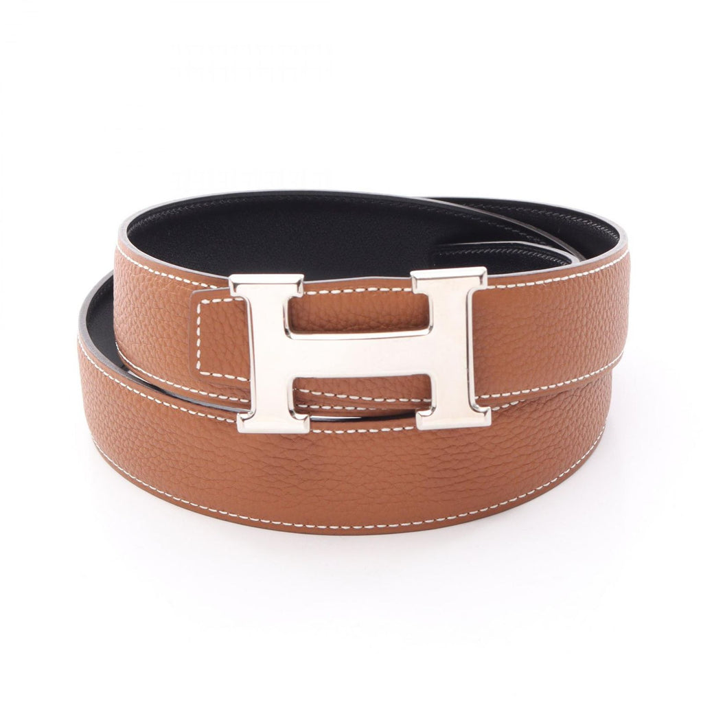 Hermes Belt Constance Reversible Black Leather — view 5