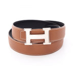 Hermes Belt Constance Reversible Black Leather — view 5
