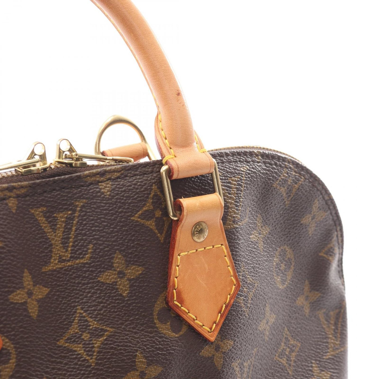Louis Vuitton Handbag Alma PM Monogram Canvas Leather — view 7