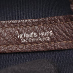 Hermes Tote Garden Party TPM 2-Way Havana Canvas Leather — view 4