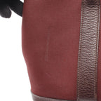 Hermes Tote Garden Party TPM 2-Way Havana Canvas Leather — view 8
