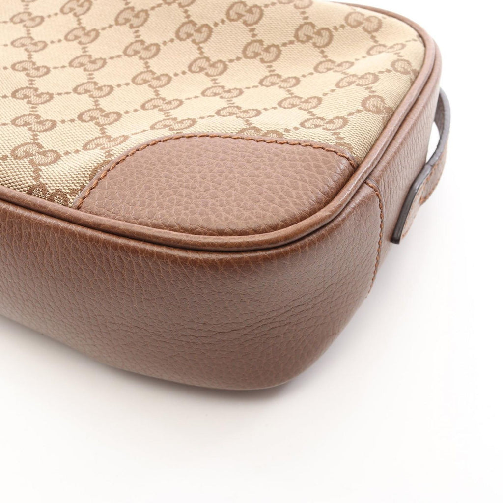 Gucci Shoulder Bag Bree GG Canvas Beige Brown — view 5