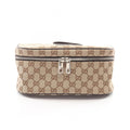 Gucci Waist Bag GG Canvas Beige Dark Brown