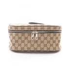 Gucci Waist Bag GG Canvas Beige Dark Brown