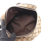 Gucci Waist Bag GG Canvas Beige Dark Brown — view 3