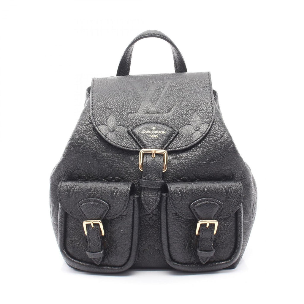 Louis Vuitton Backpack Monogram Empreinte Noir Leather Backup