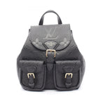 Louis Vuitton Backpack Monogram Empreinte Noir Leather Backup