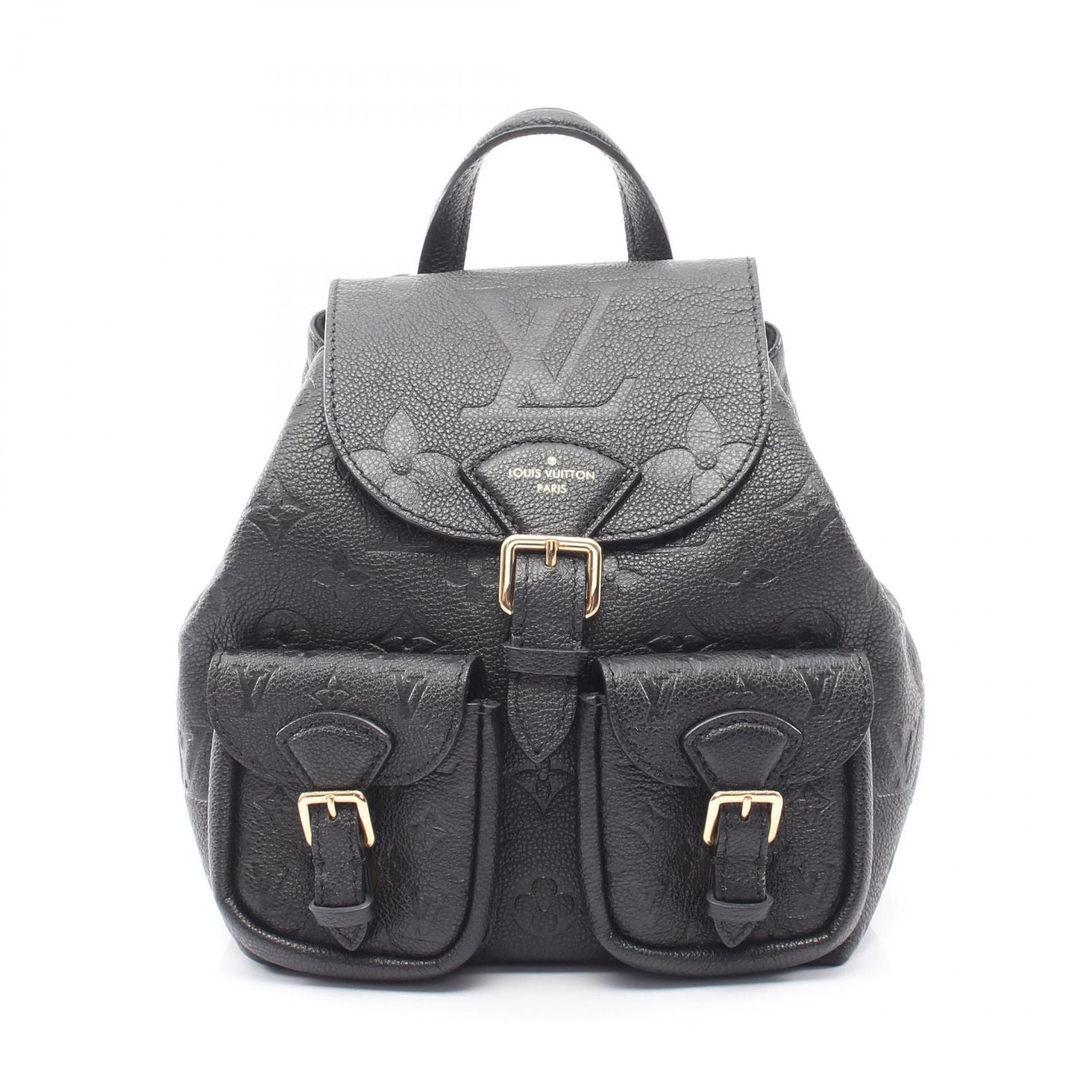 Louis Vuitton Backpack Monogram Empreinte Noir Leather Backup