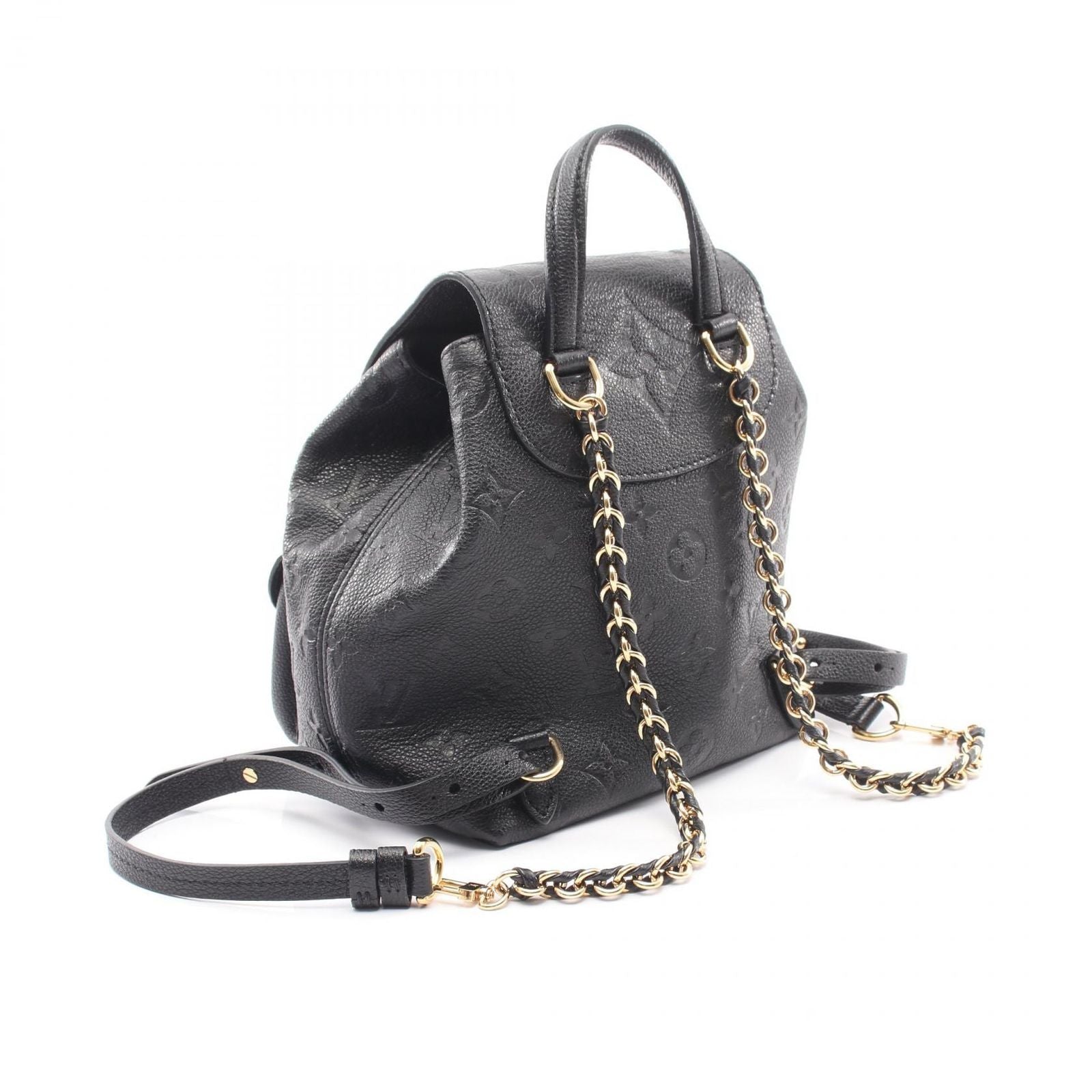 Louis Vuitton Backpack Monogram Empreinte Noir Leather Backup — view 2