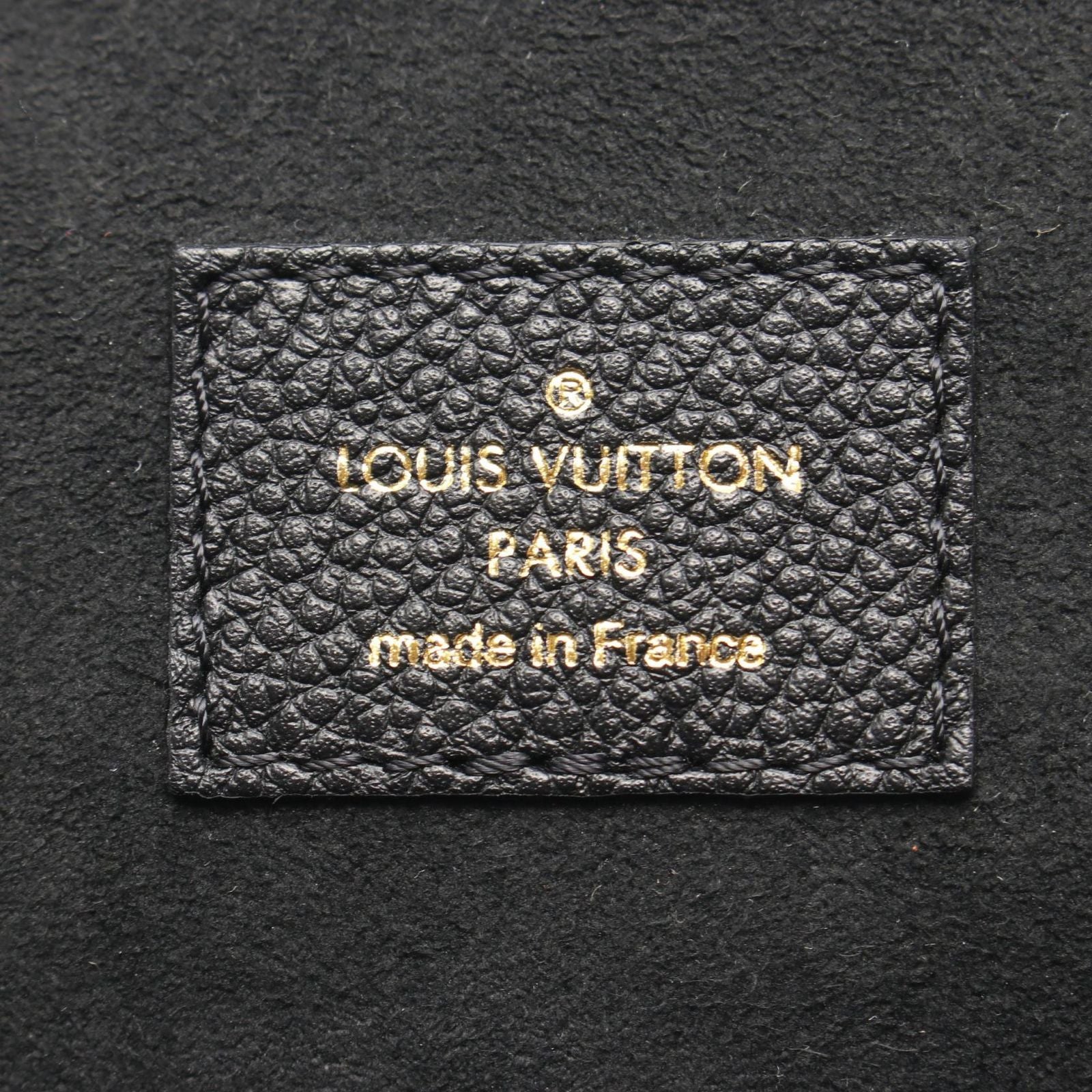Louis Vuitton Backpack Monogram Empreinte Noir Leather Backup — view 4