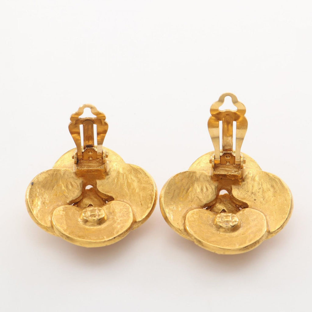 Chanel Earrings CC Logo Flower — view 5