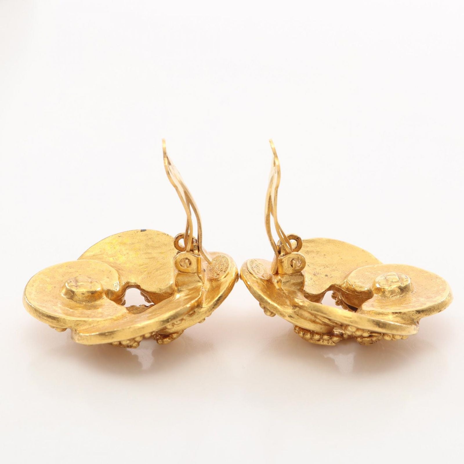 Chanel Earrings CC Logo Flower — view 6