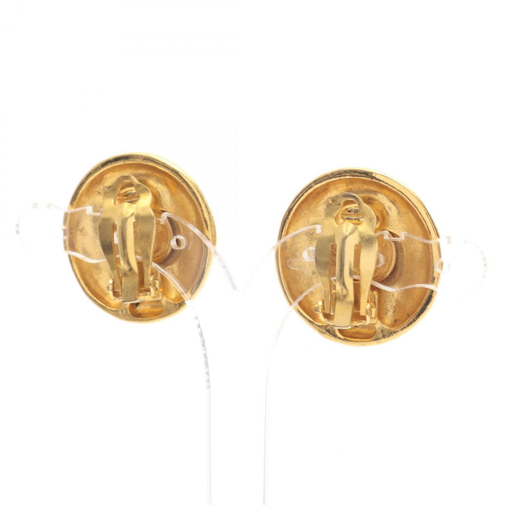 Chanel Earrings CC Logo Round — view 2