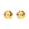 Chanel Earrings CC Logo Round