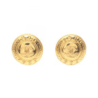 Chanel Earrings CC Logo Round