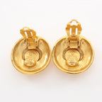 Chanel Earrings CC Logo Round — view 6
