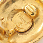Chanel Earrings CC Logo Round — view 3