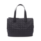 Chanel Tote New Travel Line Black Leather