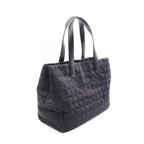 Chanel Tote New Travel Line Black Leather — view 2