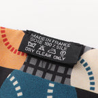 Hermes Scarf Twill Balles de Tennis Ribbon Silk — view 5