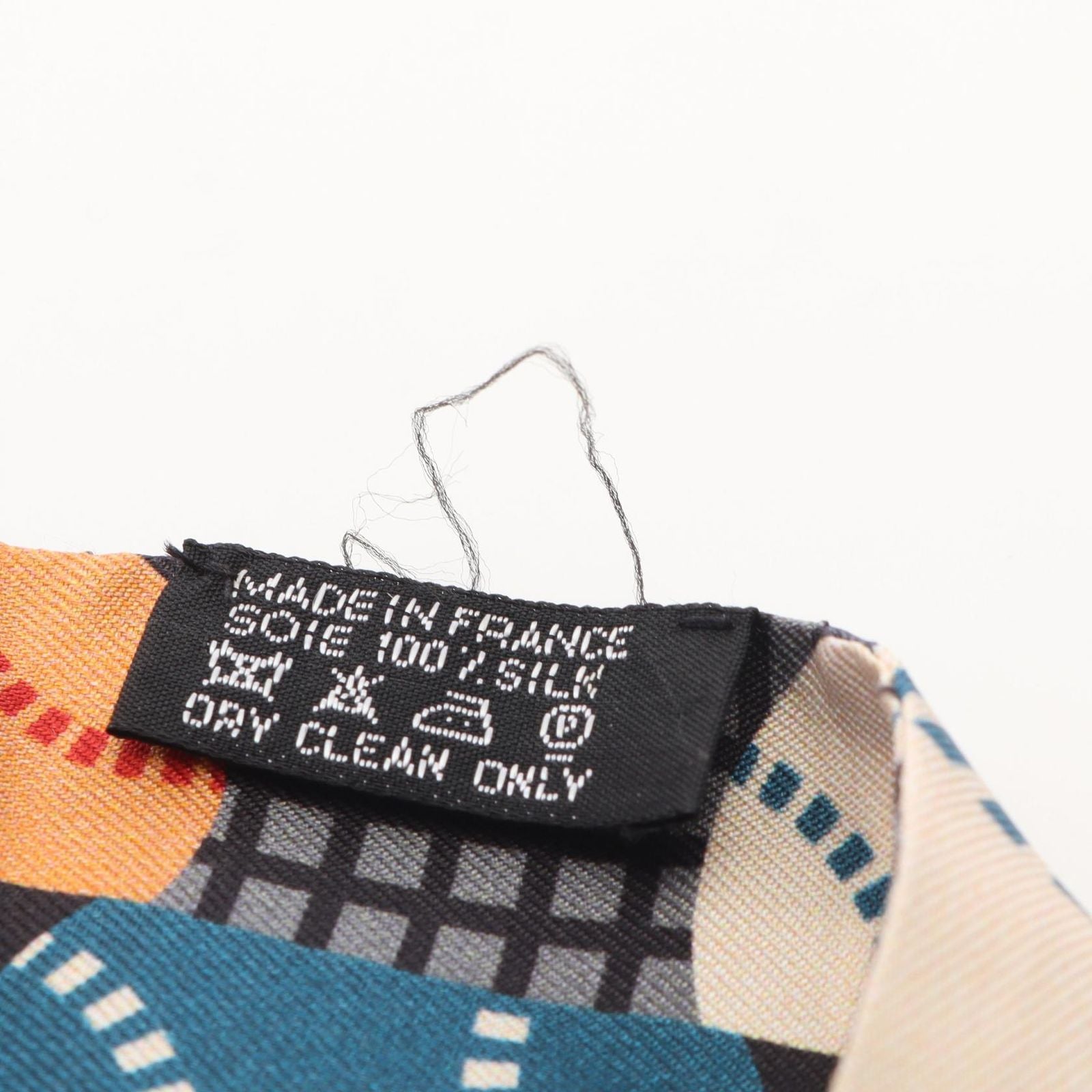 Hermes Scarf Twill Balles de Tennis Ribbon Silk — view 7