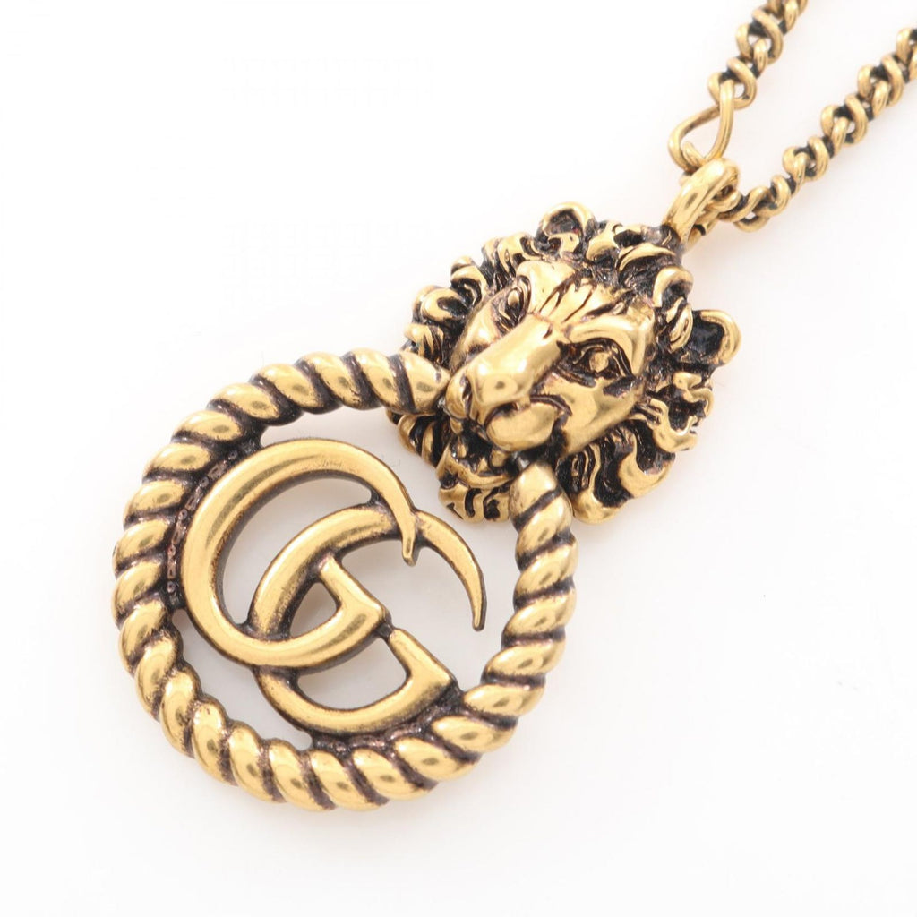 Gucci Necklace Lion Head GG Marmont