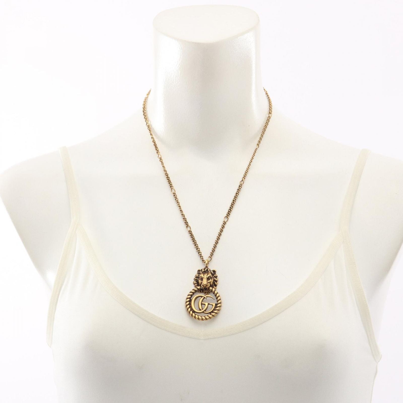 Gucci Necklace Lion Head GG Marmont — view 5